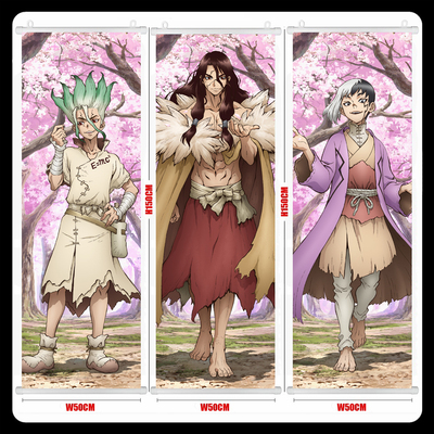 新石纪 石神千空 浅雾幻 西园寺羽京 宿舍挂画海报壁画谷子周边