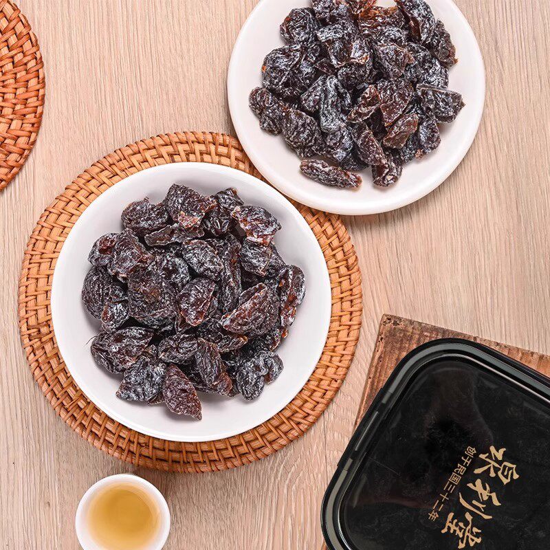 泉利堂无核系列酸爽梅丁陈皮梅条梅饼肉厚蜜饯茶点休闲茶配小零食