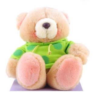 Hallmark贺曼欧美原版毛绒玩偶4.5寸小熊生日系列儿童礼物 11AFF4507