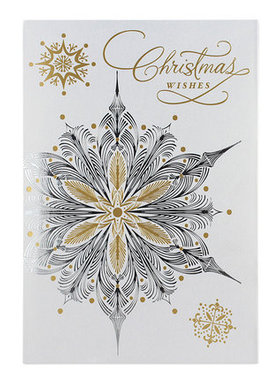 Hallmark贺曼贺卡 圣诞节祝福礼物卡片1张装19XMS8908