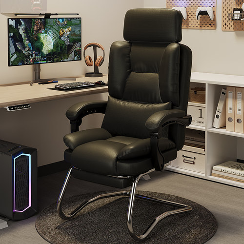 电脑椅家用书房办公椅可躺