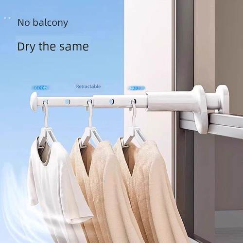旅行便携衣架，加厚，耐用，多功能，可伸缩，可折叠的出差晾衣架