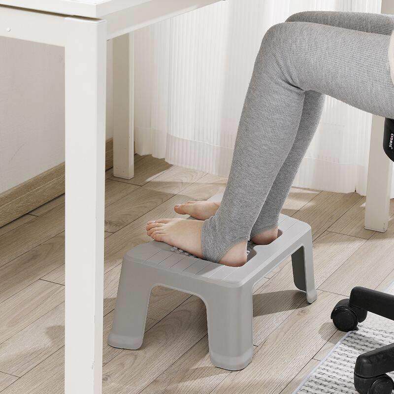 办公室踩脚凳女生工位神器桌下可调节垫脚凳搁脚踩脚凳防翘二郎腿