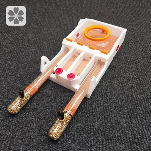 18mm具支铺地试管巢蚂蚁巢4根试管新后巢蚁巢石膏巢保湿