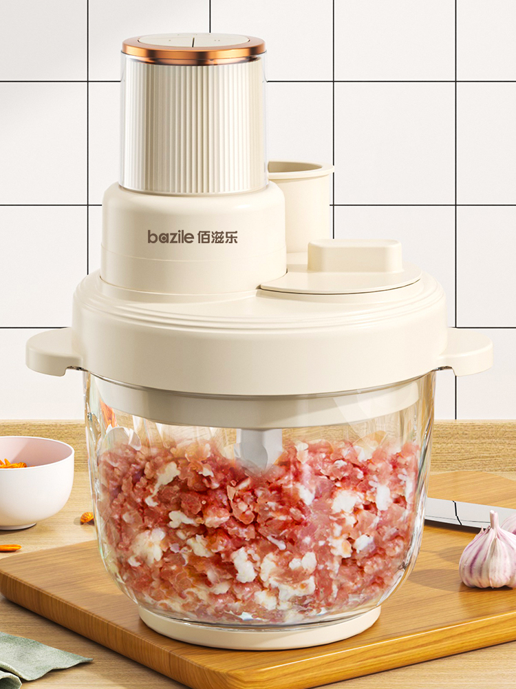 和面绞肉机一体机家用全自电动多功能搅拌揉面料理机小型2024新款