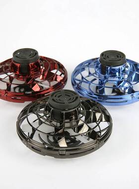 Mini Drone LED UFO Type Flying Helicopter Spinner Fingertip