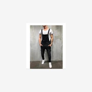 jean sexy pants men jeans denim party male fashion jumpsuit