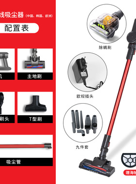 Cordless Handheld Vacuum Cleaner Wireless 英式无线手持吸尘器