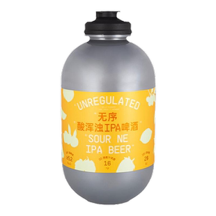 大九酿造 无序酸浑浊IPA酸啤国产精酿啤酒3L金橘乳酸菌生啤鲜啤