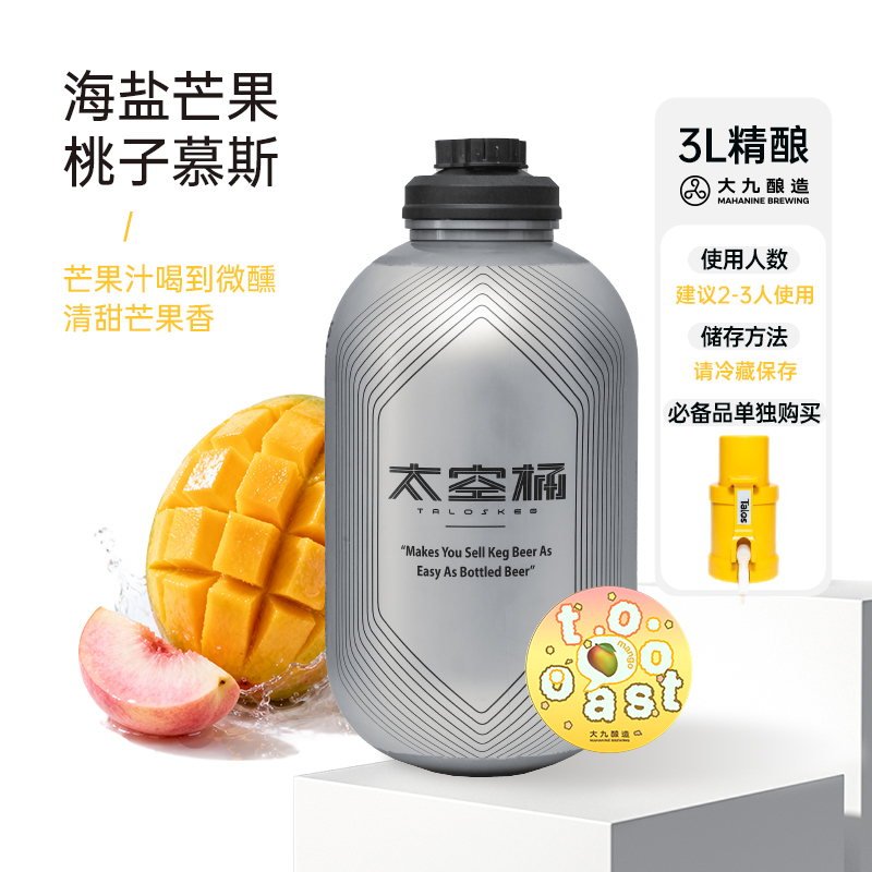 大九酿造劝酒果子海盐古斯啤酒