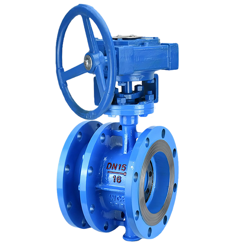 伸缩蝶阀 sd343h-16铸钢涡轮补偿限位加长高温蒸汽法兰硬密封碟阀