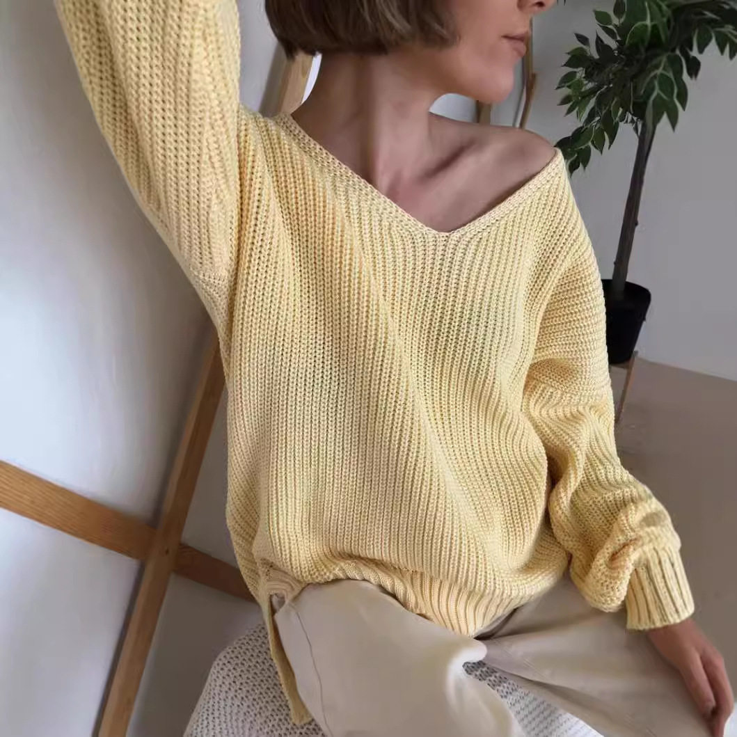 womenclothes新款V领套