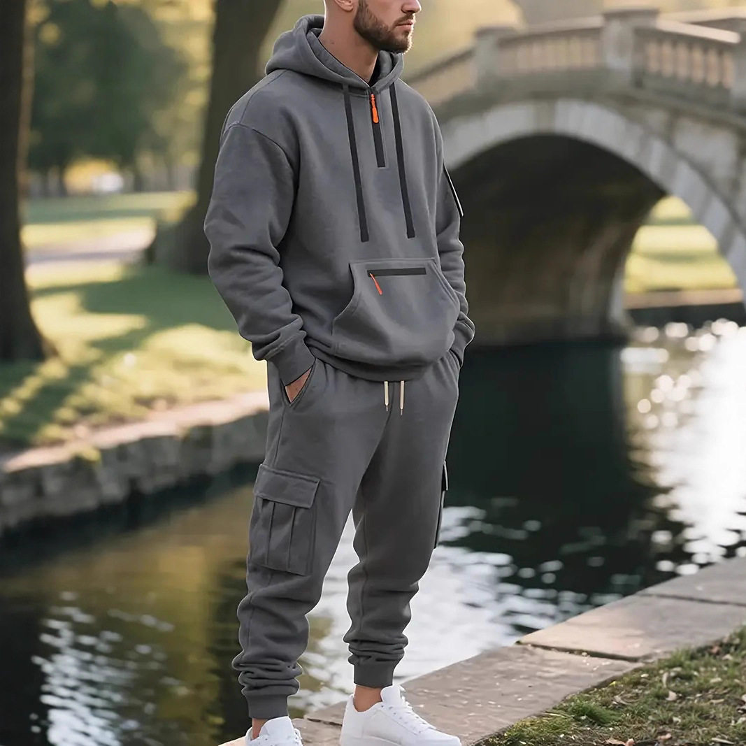 menclothes跨境秋冬款套