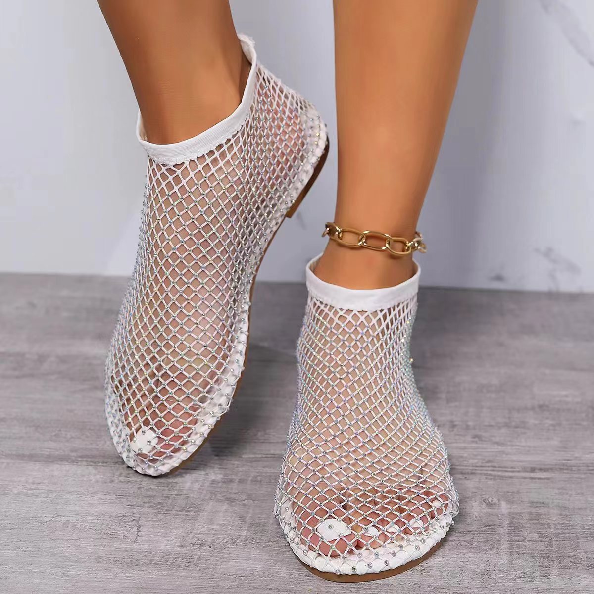 shoeswomen年夏新款圆头