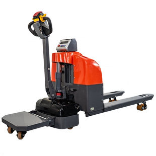 高德堡电动叉车秤自动搬运车地牛液压升降地磅称手动叉车带电子秤