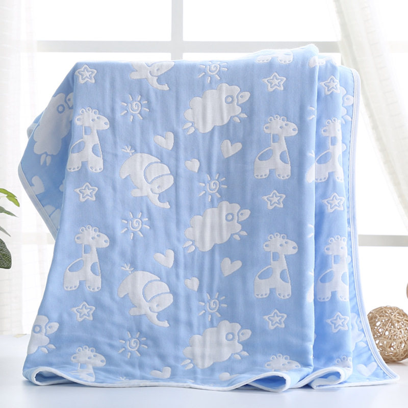 新生儿柔软吸水纱布浴巾宝宝洗澡秋冬六6层纯全棉毛巾包被婴儿童,婴童用品,浴巾,淘宝优惠券,粉丝福利购,淘宝优惠卷