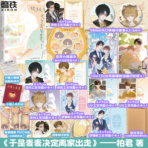 于是麦麦决定离家出走 小说 柏君 新增番外 青春文学畅销实体书言情 磨铁图书正版书籍
