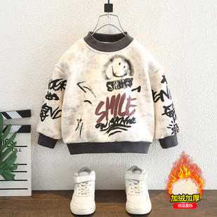 男童加绒卫衣 150cm 复合280克奥利绒