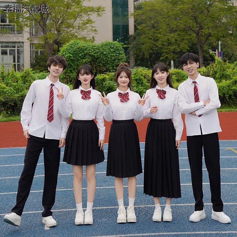 学生班服学院风初中高中