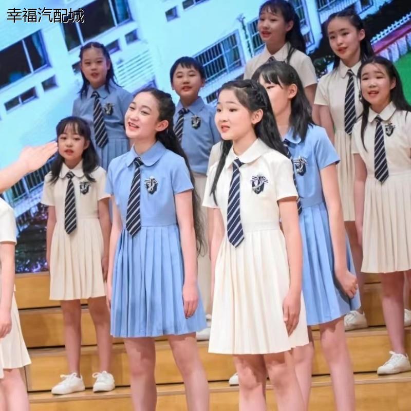 学生合唱服儿童演出院风