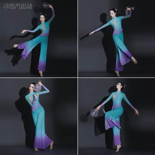 胶州秧歌舞演出服女2024
