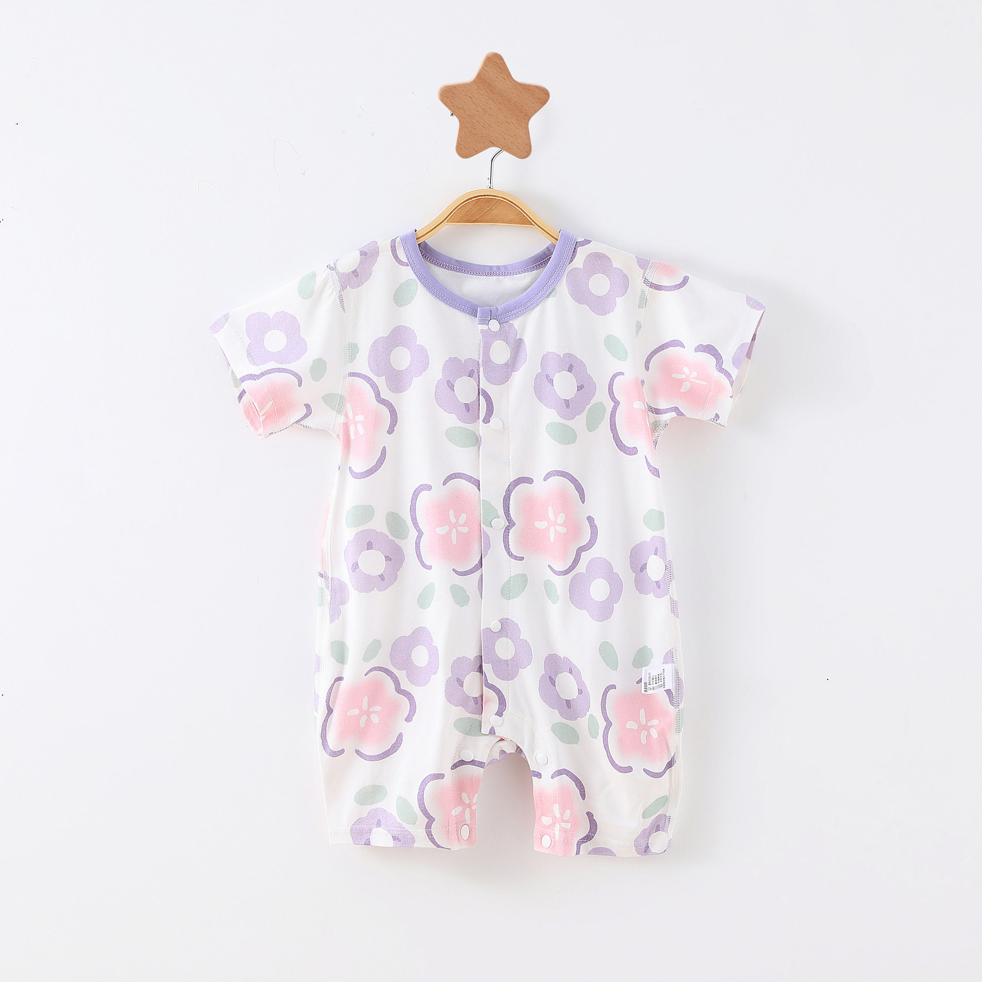 夏季新生儿衣服A类无骨婴儿连体衣 短袖卡通薄款婴幼儿哈衣爬爬服,童装/婴儿装/亲子装,连身衣/爬服/哈衣,淘宝优惠券,粉丝福利购,淘宝优惠卷