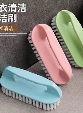 鞋刷子硬毛洗鞋塑料刷子家用多用手握手持清洁刷洗衣刷带把浴室刷