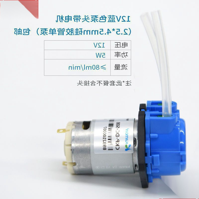 卡默尔蠕动泵自吸泵直流抽水泵小泵 迷你水泵电动小水泵循环泵