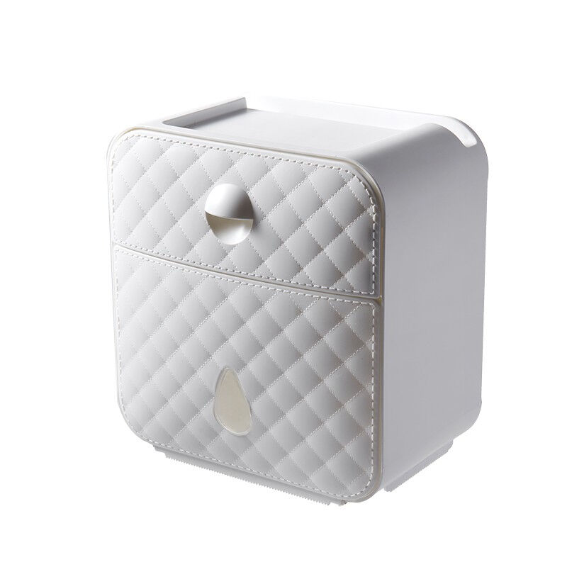 519卫生纸盒卫生间纸巾厕纸置物架厕所家用免打孔创意防水抽纸卷