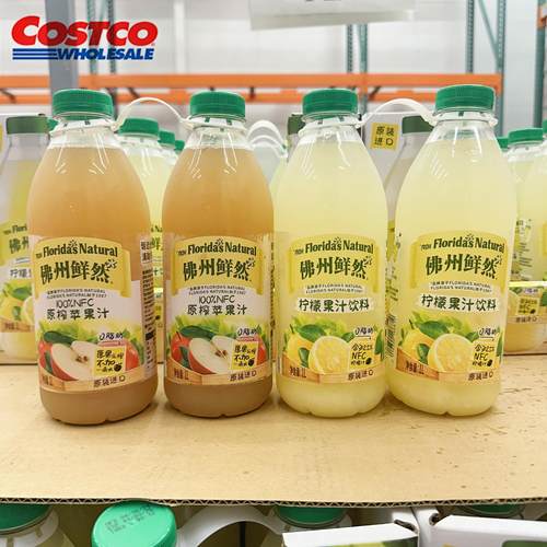 Costco开市客佛州鲜然NFC果汁