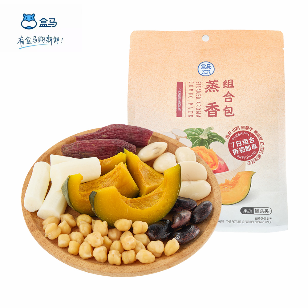 盒马蒸香组合包270g含膳食纤维