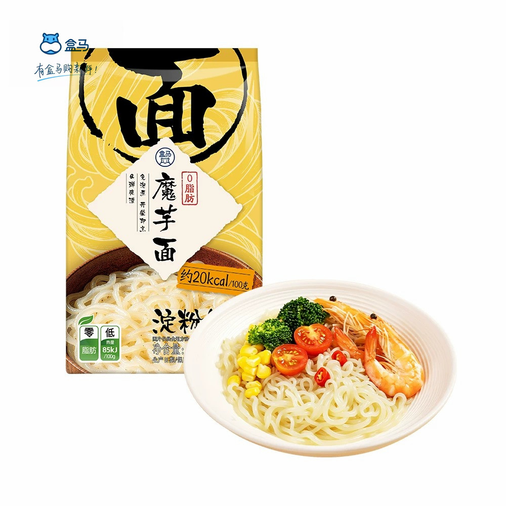 盒马0脂低卡魔芋速食面440g图片