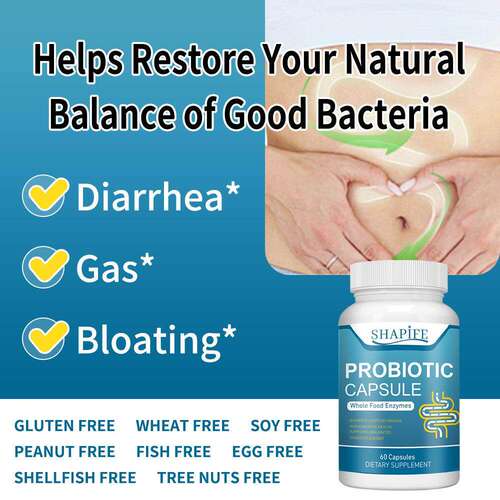 Probiotic capsule whole food enzymes 外贸益生菌胶囊跨境