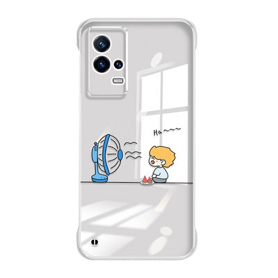 vivoiqoo-8系列透明无边框手机壳