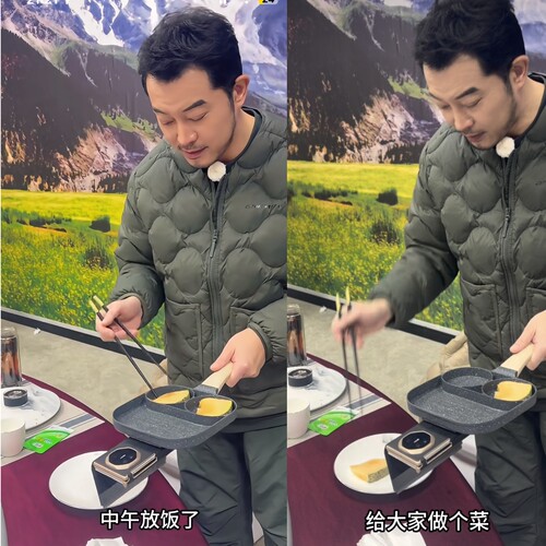 适用小米沙溢同款平底锅手机壳