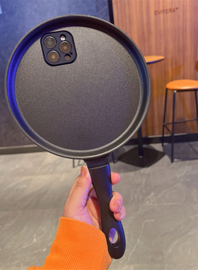 搞怪小众平底锅适用红米k80手机壳k70至尊k60创意40独特note13pro新款2025网红爆款12turbo全包14防摔9外壳11