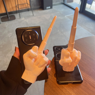 搞怪伸缩竖中指适用三星Galaxyzflip6手机壳zflip5折叠屏fold6创意w25离谱zfold5有趣的w24特别zflip4抽象3/2