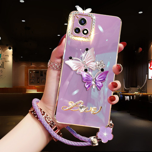 vivoY52s镶钻创意蝴蝶送手绳