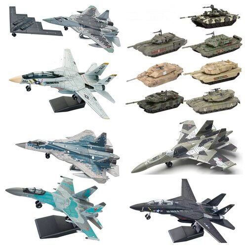 F14熊猫战斗机仿真拼装玩具系列f22su57战斗轰炸机旭嘉军事飞机