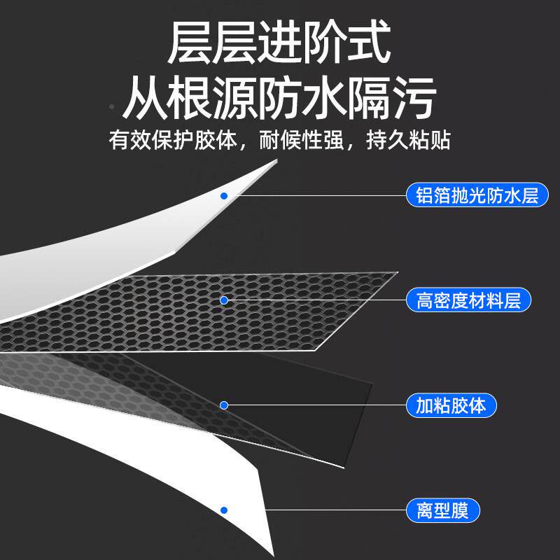 用厨房防霉防水铝箔防美家用厨房贴缝贴油墙边水槽自粘封家边缝隙