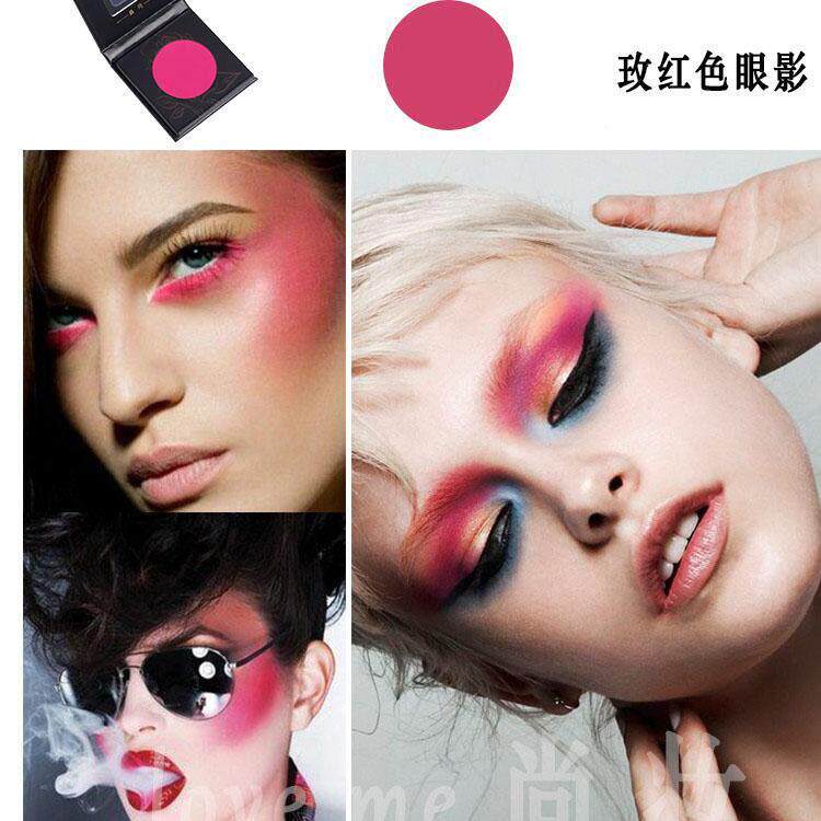 SUETNE复I桑月 哑光枣红色铁锈红腮亚光暗眼红古正红单色WWA彩妆