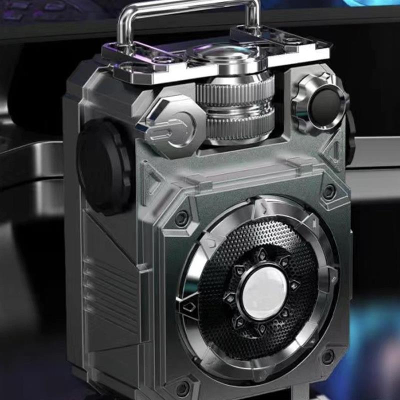 德国进口机甲蓝牙音箱官方正品陆海丰2025新款赛博朋克风无线音响