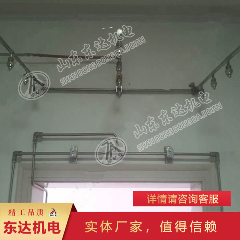 避难硐室气幕喷淋装置 井下压风供养系统 压风喷淋装置