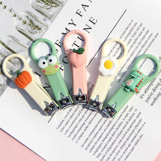 可爱的卡通女孩心指甲刀单包便携式创意指甲刀家用小指甲刀