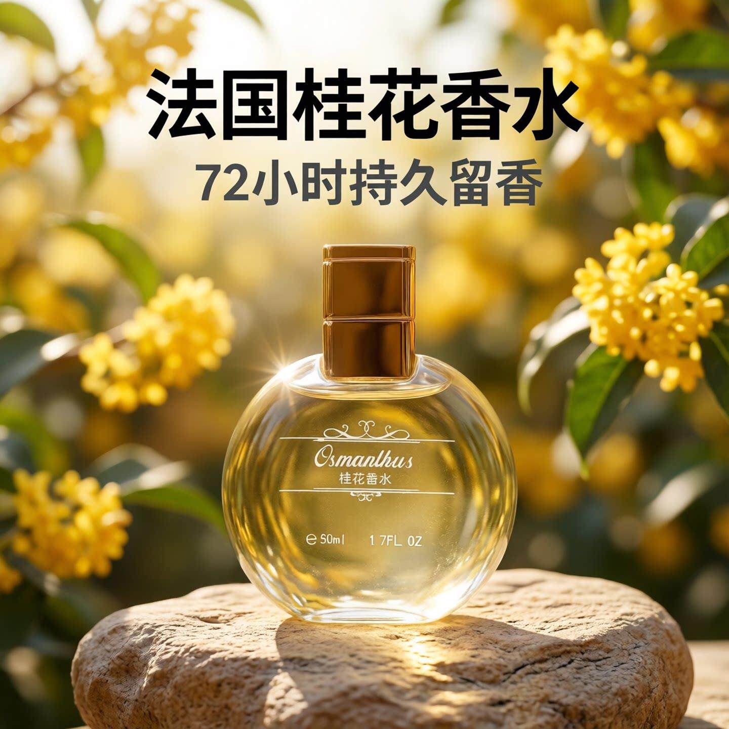 香一整天！桂花香水持久淡香大牌留香72小时清新不刺鼻伪体香香氛