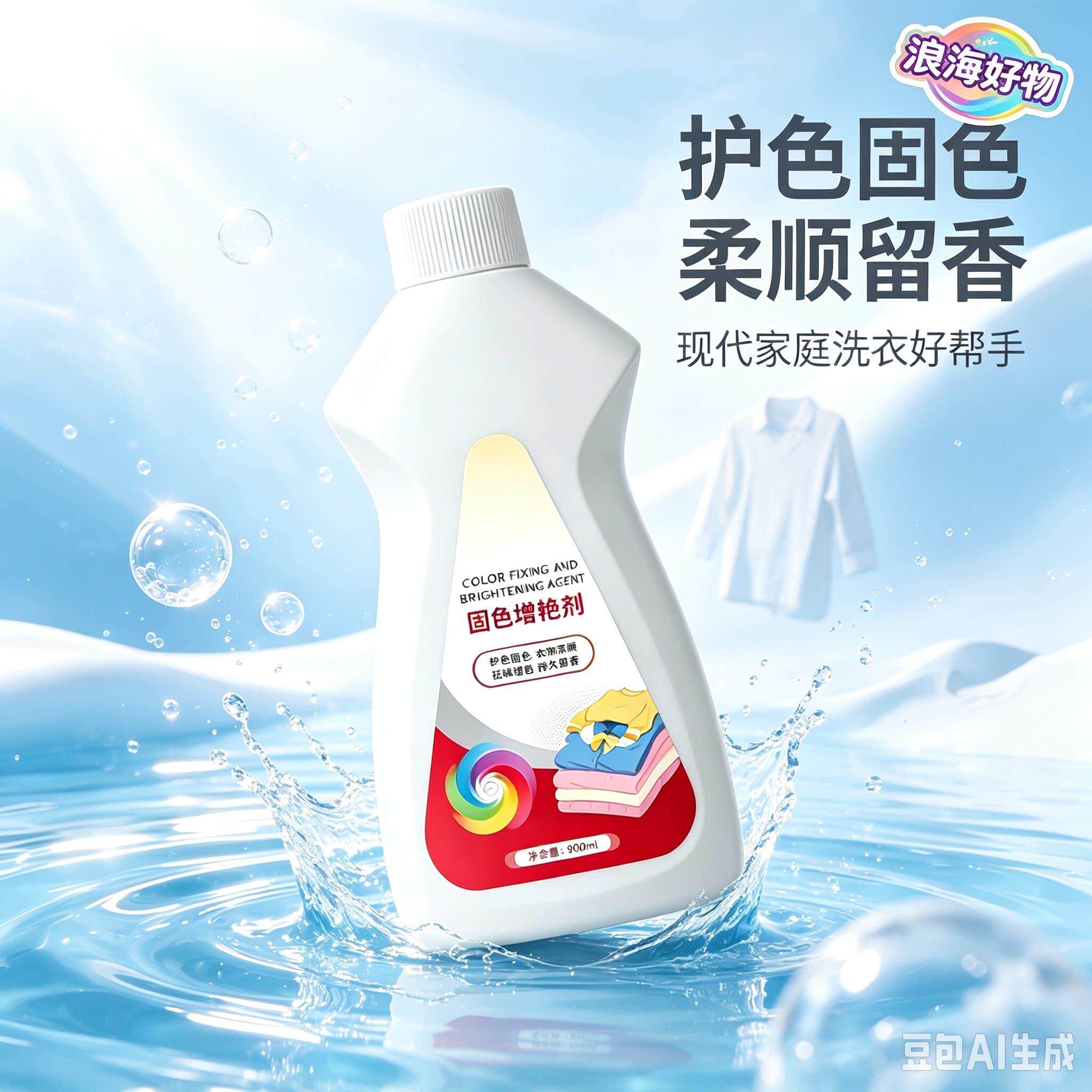 【爆款色】增艳服掉色衣褪修复固色LLF增艳剂彩色衣物锁色还原防H