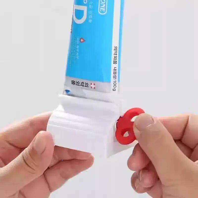 挤无品牌/牙膏牙器创意手动牙膏挤压器架护手化妆品膏收纳牙膏霜