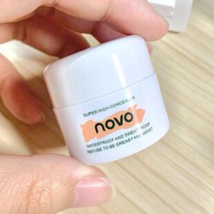 NOVO遮瑕膏遮盖斑点痘印痘痘遮纹身黑眼圈修容一键磨皮防水不脱妆