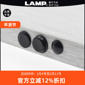 日本LAMP蓝普缓冲胶粒自粘防滑胶粒黑色防撞垫马桶橱柜防撞垫BS