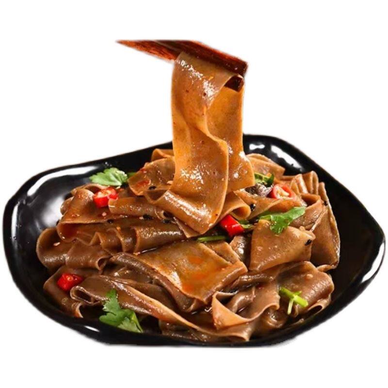 煮福缘荞麦面皮110g红油麻酱酸辣味面皮干拌面方便面泡面速食怎么看?